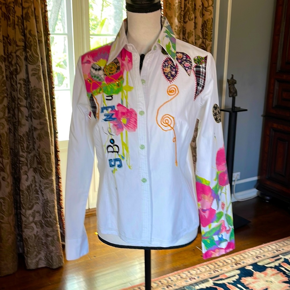 COPY - NWOT Fun decorated shirt